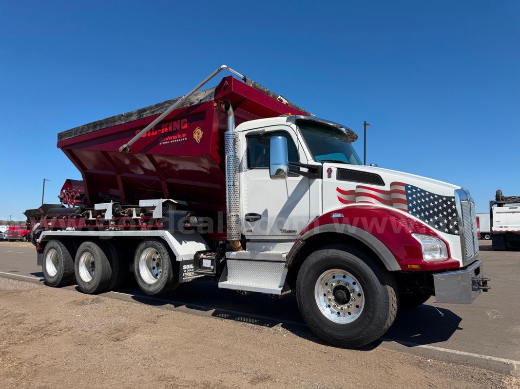 2018 KENWORTH T880 CAN AMERICAN SOIL KING STONE SLINGER
