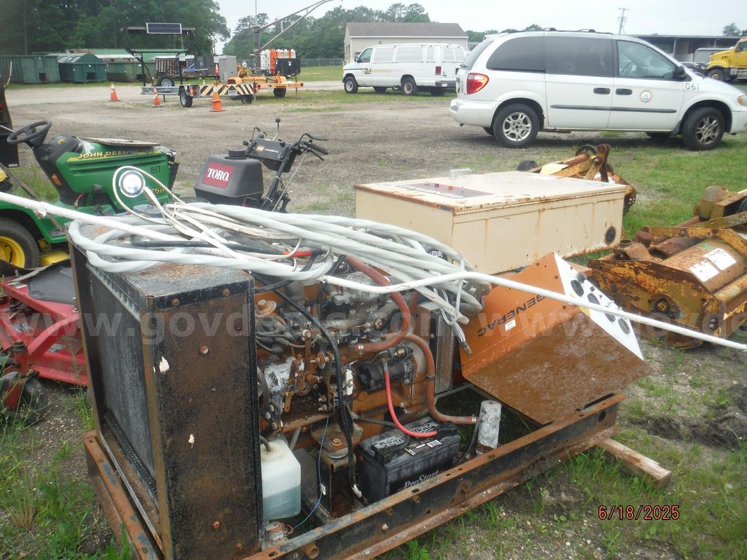 Back up power generator natural gas powered