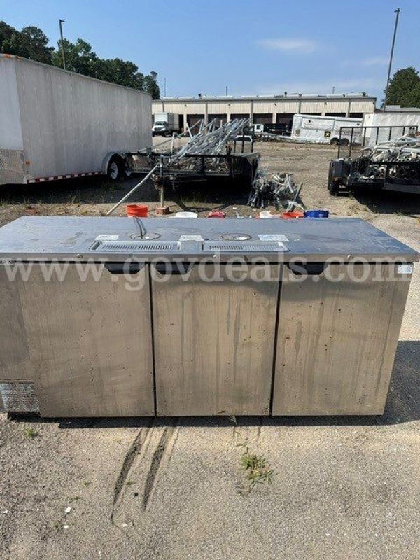 Lot of (2) Beverage Air Keg Coolers