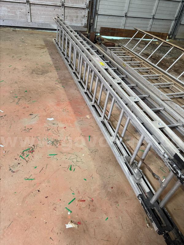 Lot of 3 Fire Department Ladders