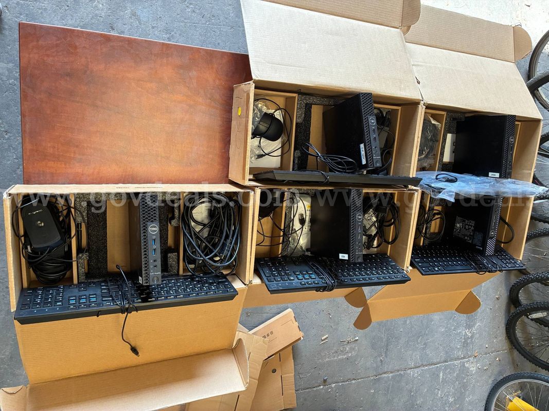 Lot of Five (5) Dell OptiPlex 3070