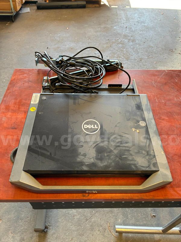 LOT OF TWO (2) Dell KVM 4322 DS rack-mountable Remote Console Switch