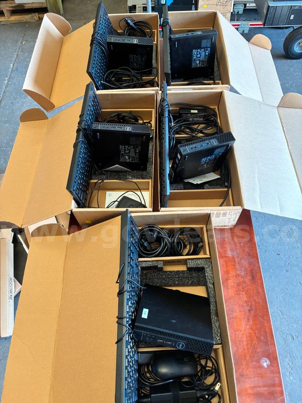 Lot of Five (5) Dell OptiPlex 3070