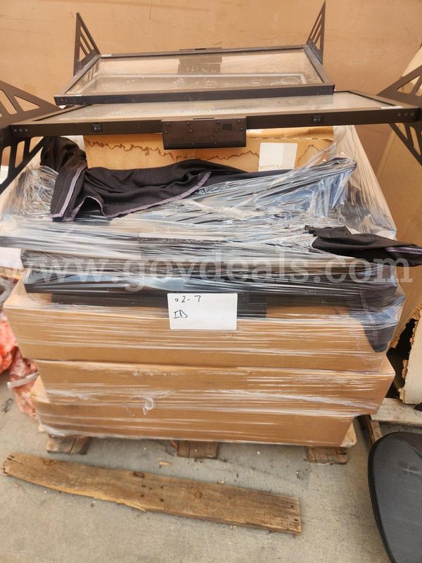 Lot of Glass Whiteboard (7) Units w/Build In Camera