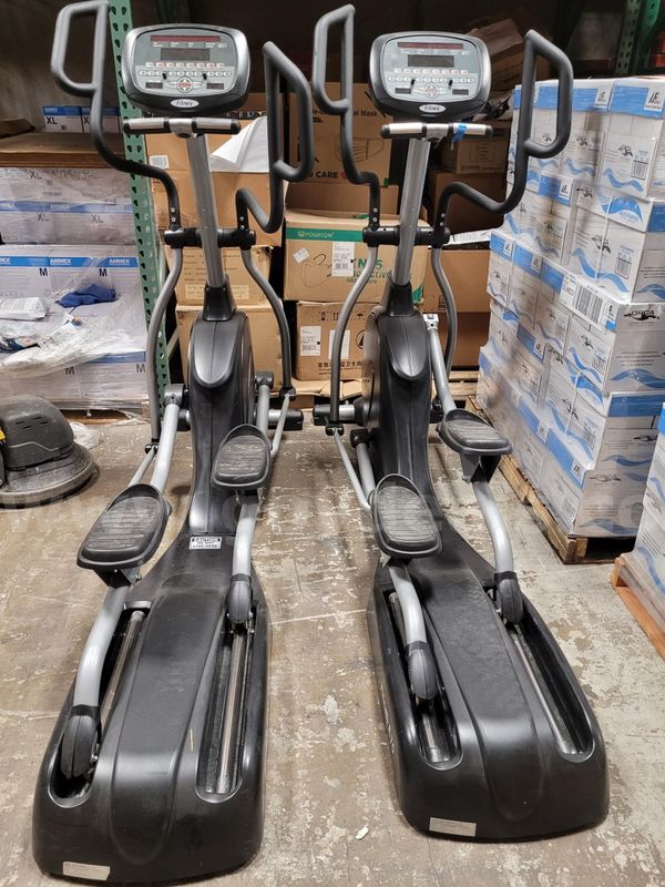 Two Fitnex E70 Elliptical machines