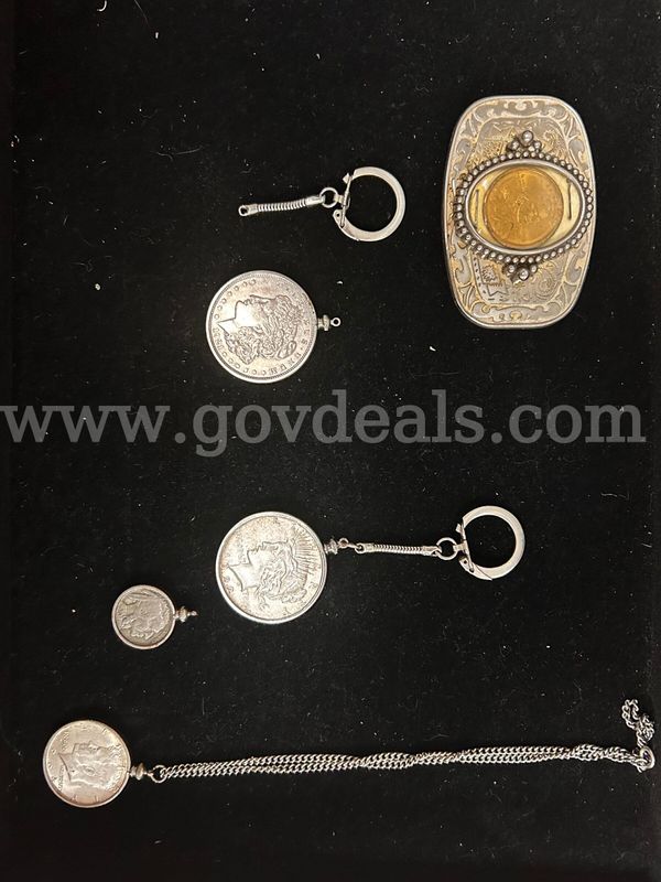 Jewelry and Coin-Themed Accessories