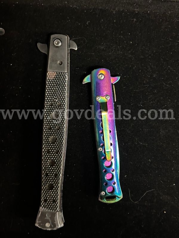 Six Magazines & Two Assisted-Opening Knives