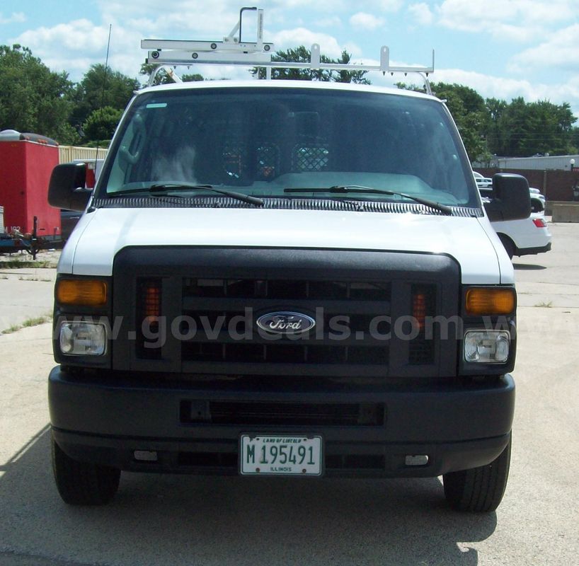 White 2013 Ford Econoline E-150 Cargo Van
