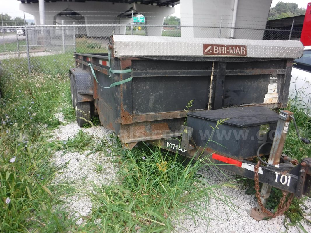 2008 Bri-Mar 7'X14' Dump Trailer