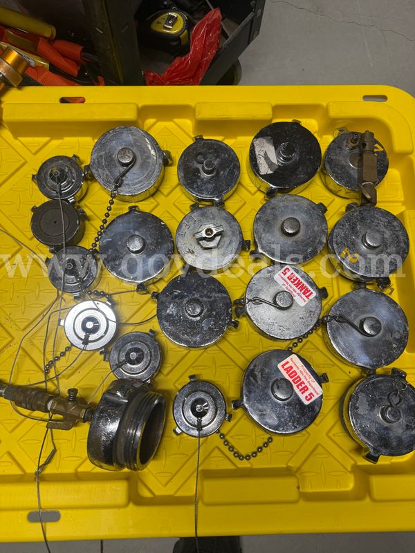 Lot of Misc. 2.5 Inch and 1.75 Inch Caps