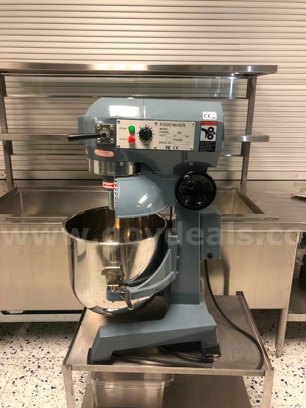 Towallmark 30Qt Commercial Food Mixer B30B – UNUSED, 3-Speed, Timer, 110V