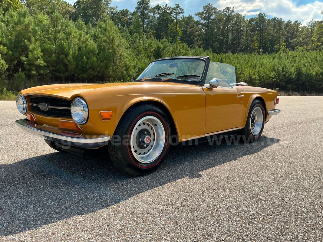 1971 Triumph TR6 Convertible (Video Attached)