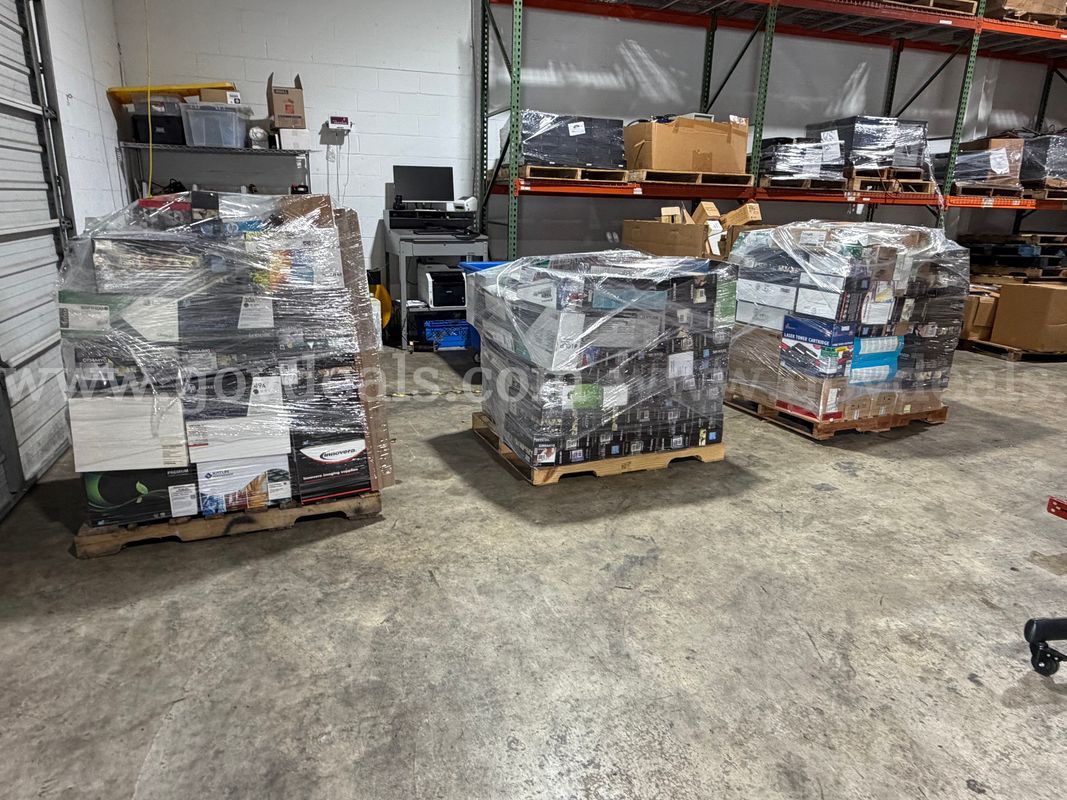 3 Pallets of Printer Toner Cartridges & Imaging Supplies – Lexmark, HP, Xerox and ,ore