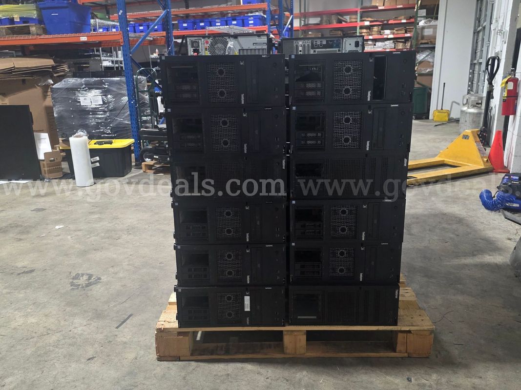 Lot of (28)Lenovo & Dell Tower Servers – ThinkServer TS440, TS460, ThinkSystem ST250 & Dell PowerEdge T310