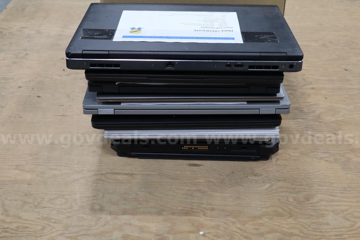 Lot = Various Laptop/Tablets (Qty 8)