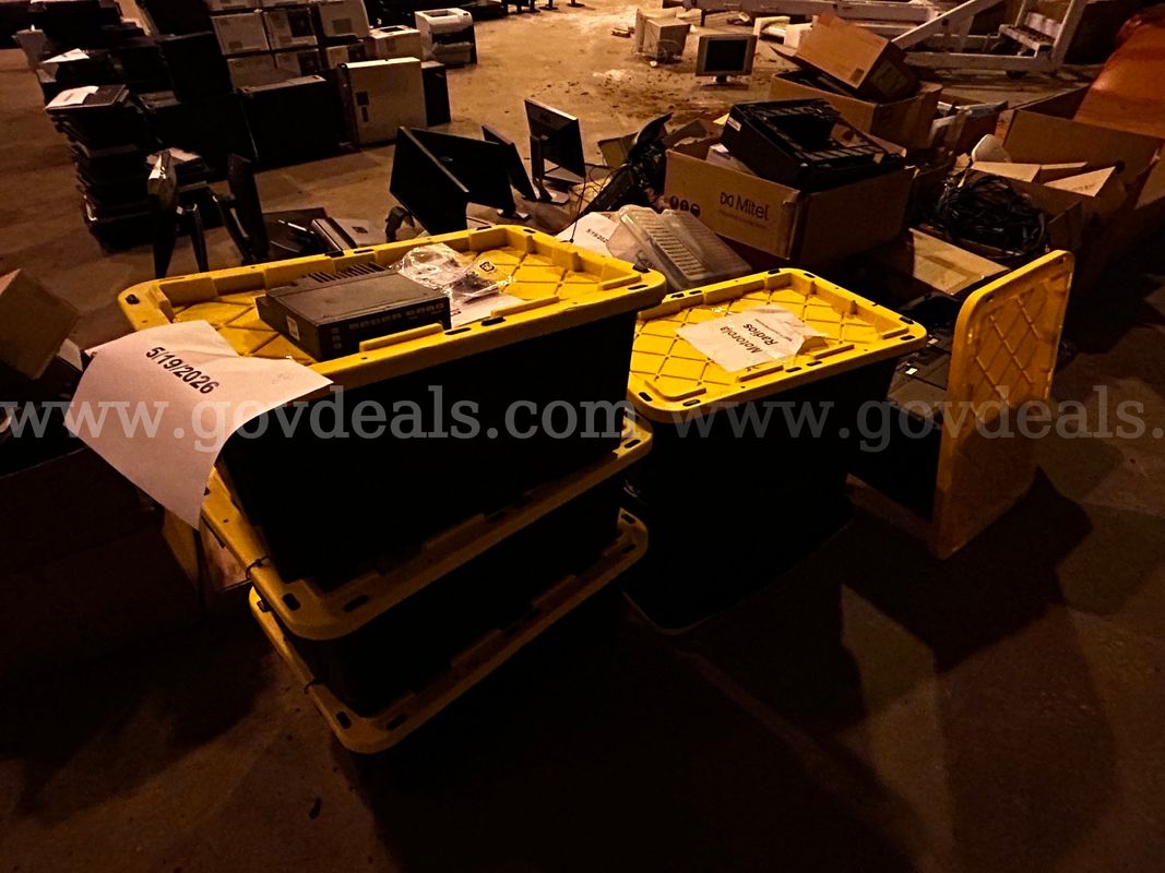 Boxes full of Motorola Radios