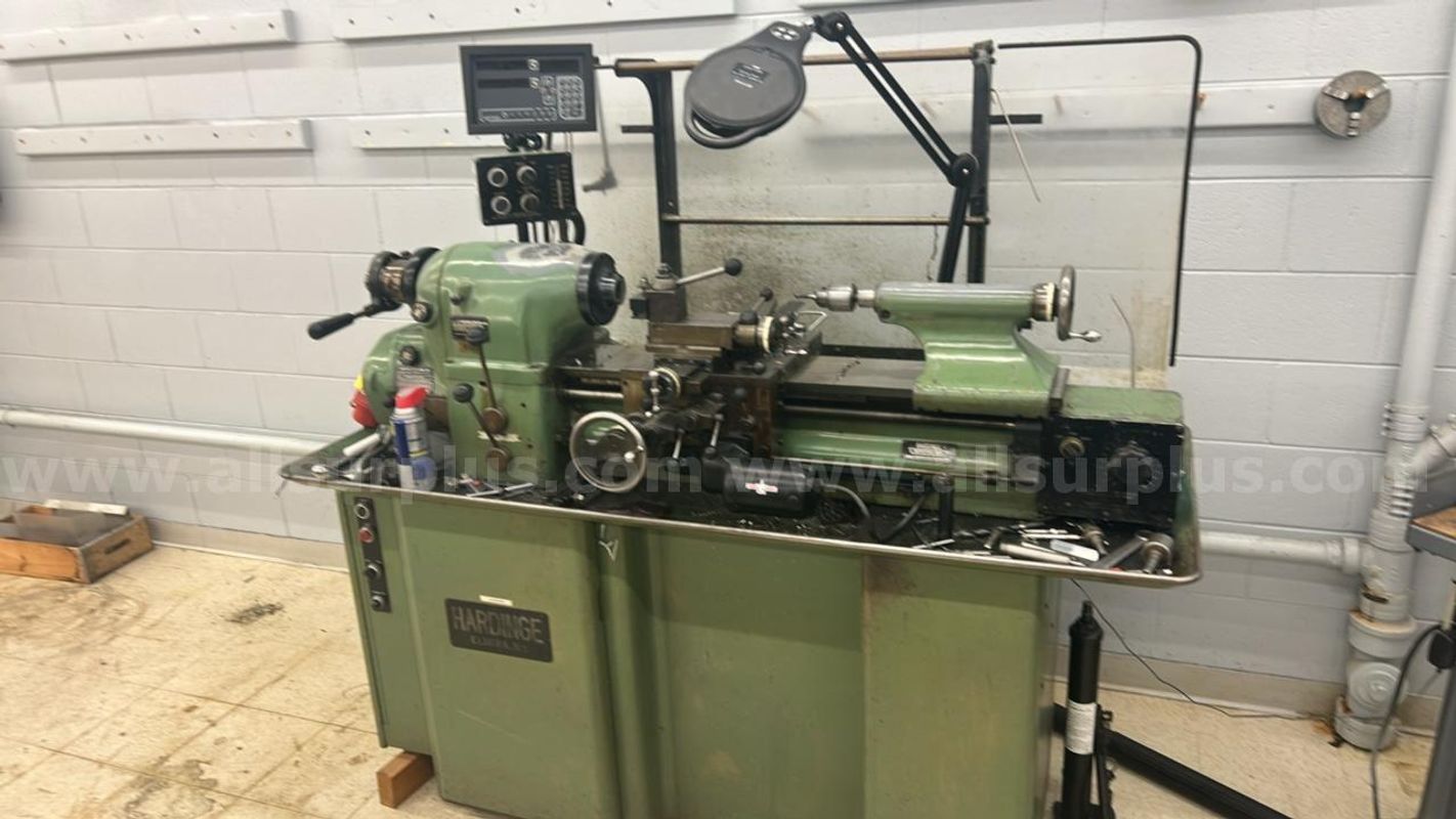 Hardinge Brothers Metal Lathe, Model HLV-H