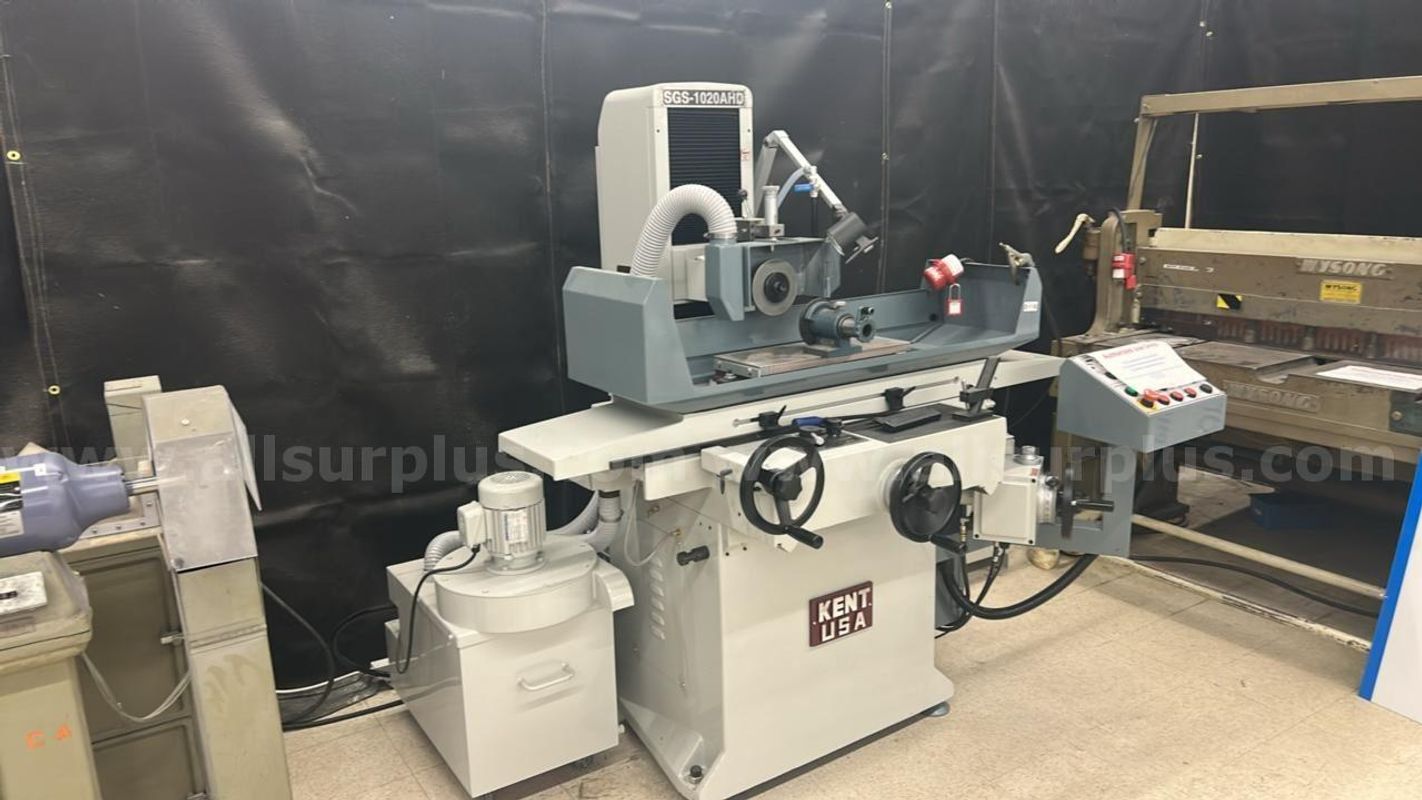 3 pcs., Kent USA 10" × 20" Automatic Hydraulic Surface Grinder, Model SGS-1020AHD