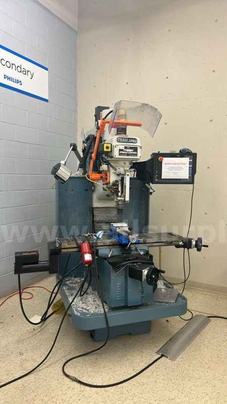 2 Pcs., TRAK DPM2, 3-axis CNC Bed Mill, Model TRAK DPMSX2P,