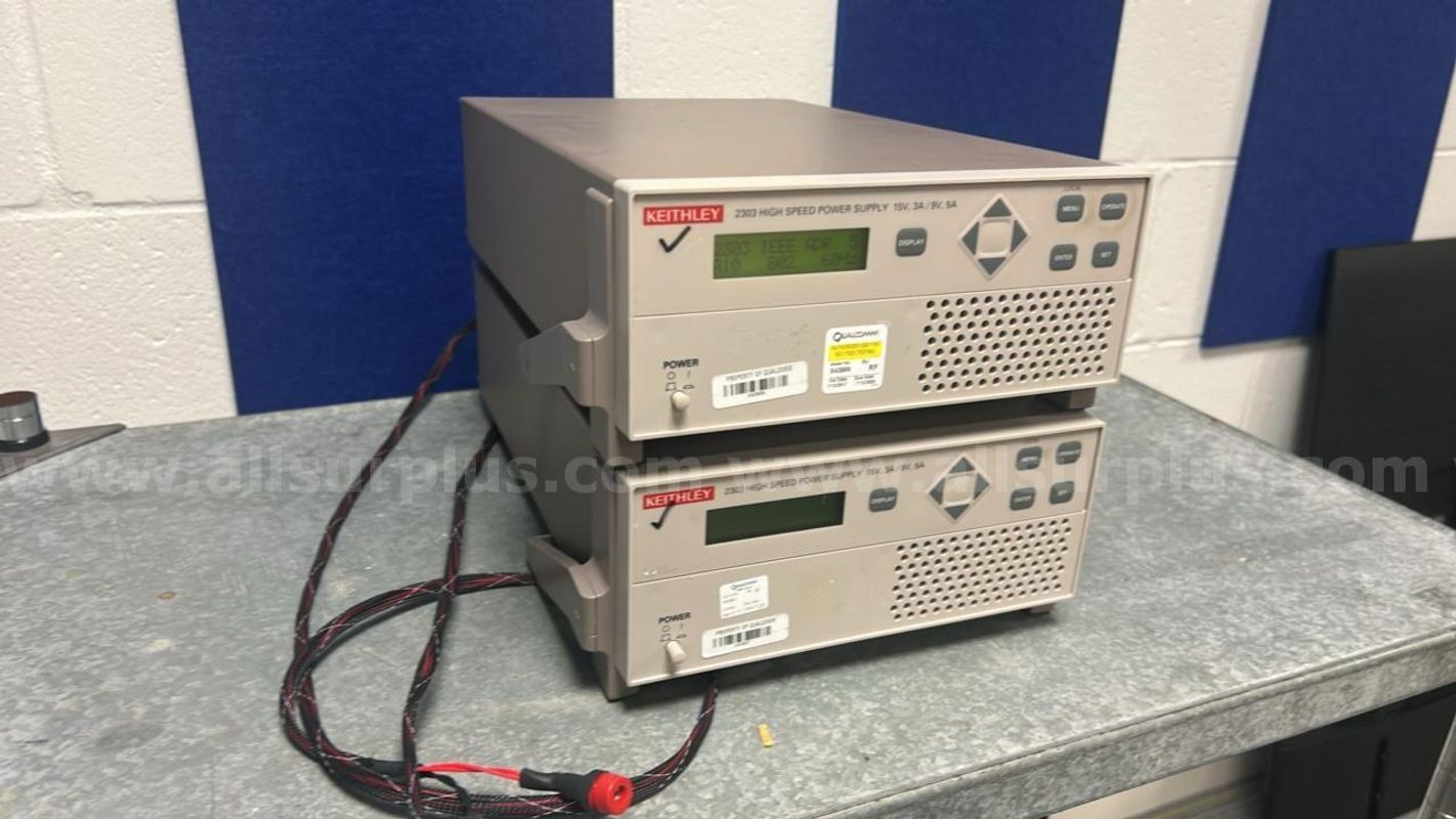Lot of 2 Keithley 2303 High Speed Power Supply