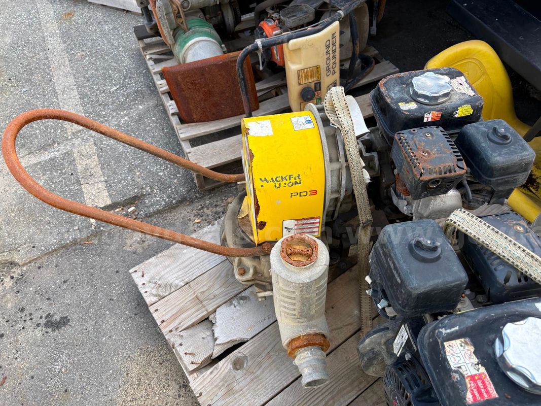 Walker Neuson PD3 Trash Pump