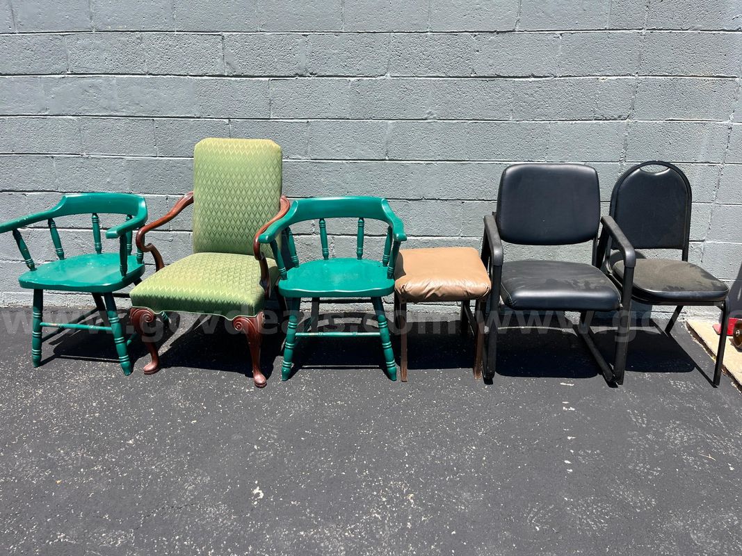 Chairs & Stool (Various shapes and sizes)