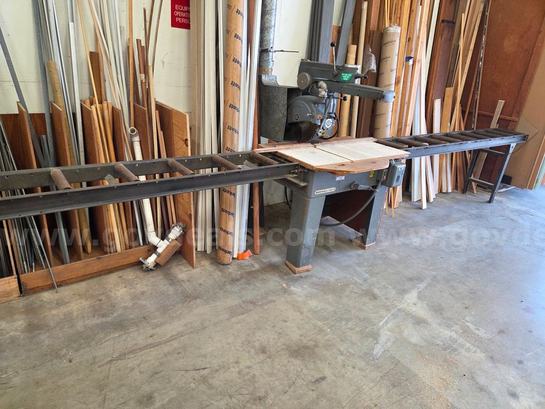 Rockwell/Delta 14-RAS Radial Arm Saw