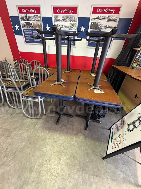 (24 approx.) Chairs and (11 approx.) Tables