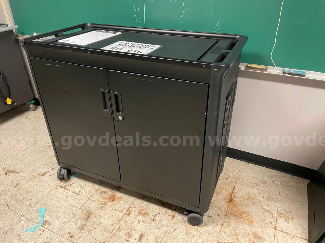 HP Ergotron Notebook Managed Charging Cart