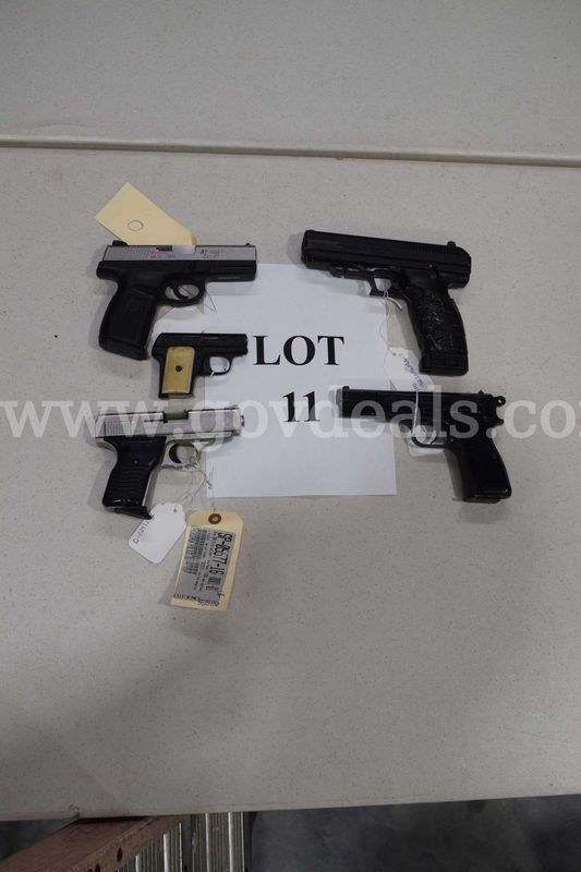 5 Handguns - Lot 11