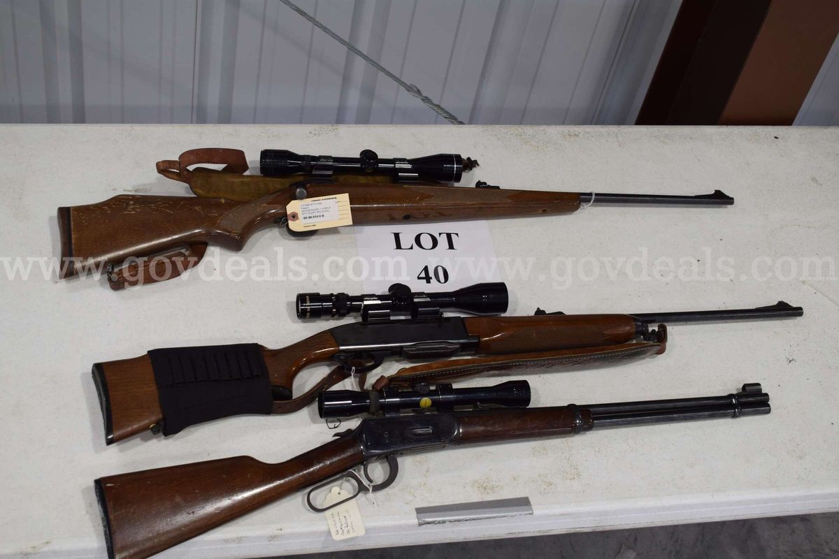 3 Rifles - Lot 40