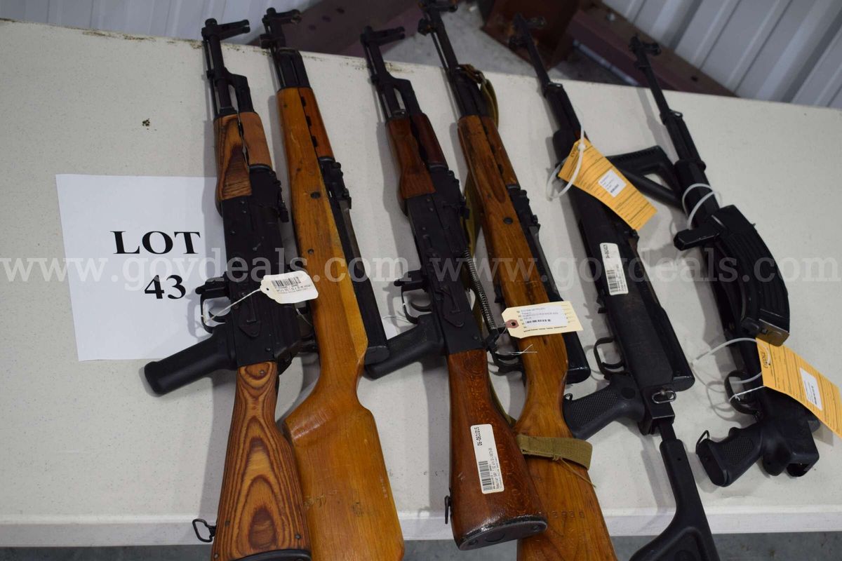 6 Rifles - Lot 43