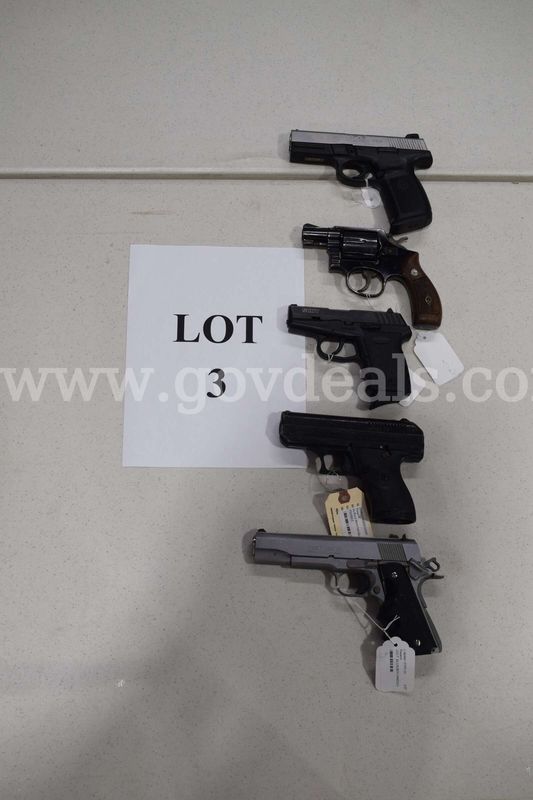 5 Handguns - Lot 3