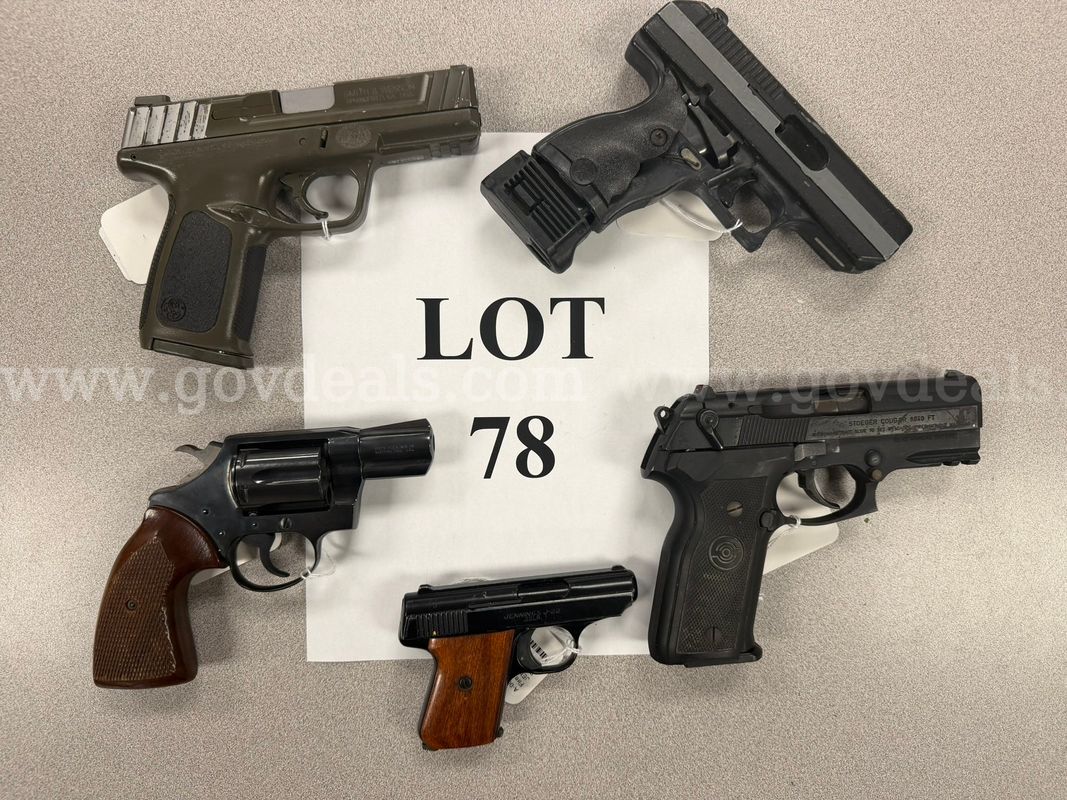 5 Handguns - Lot 78