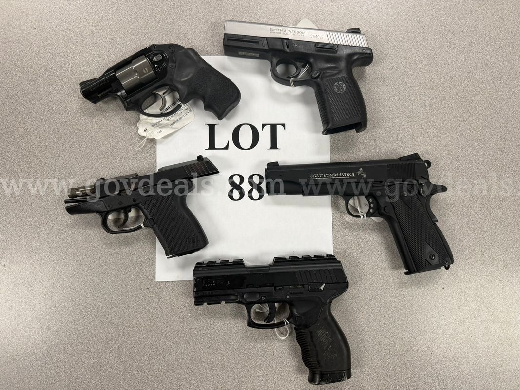 3 Handguns / 2 BB Guns - Lot 88