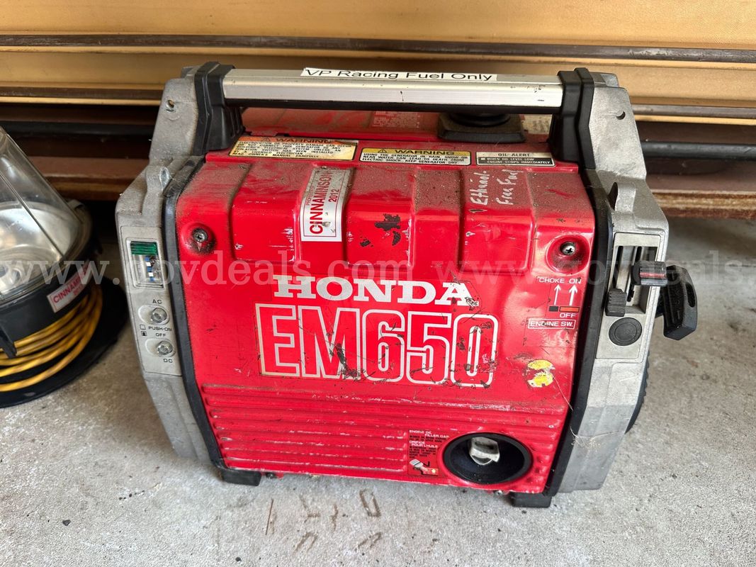 Honda EM650 Generator