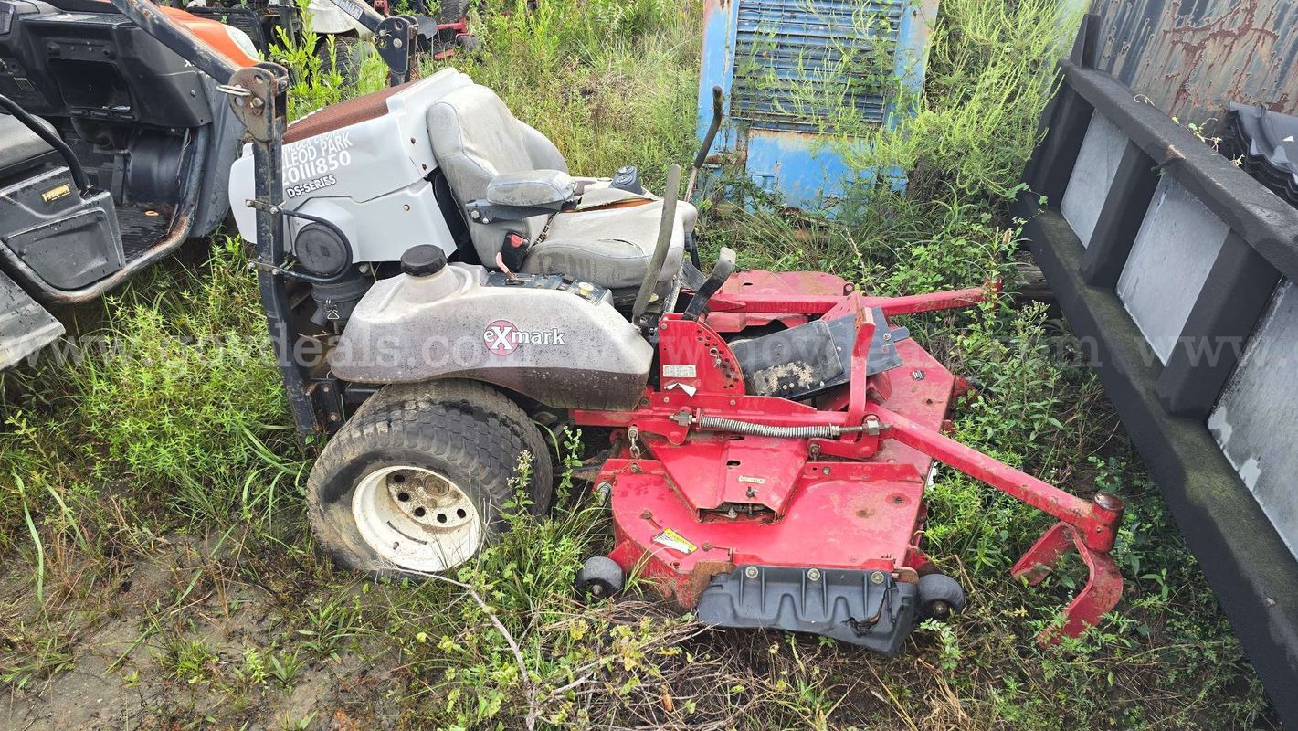 Lot of 2 Exmark Commercial Lawn Mowers