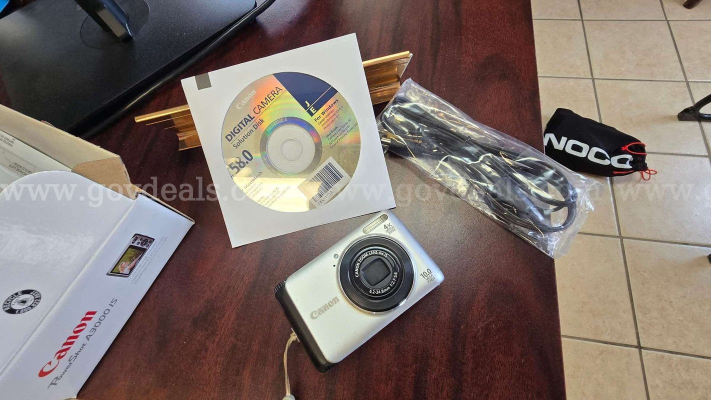 Canon PowerShot A3000 IS 10MP Digital Camera