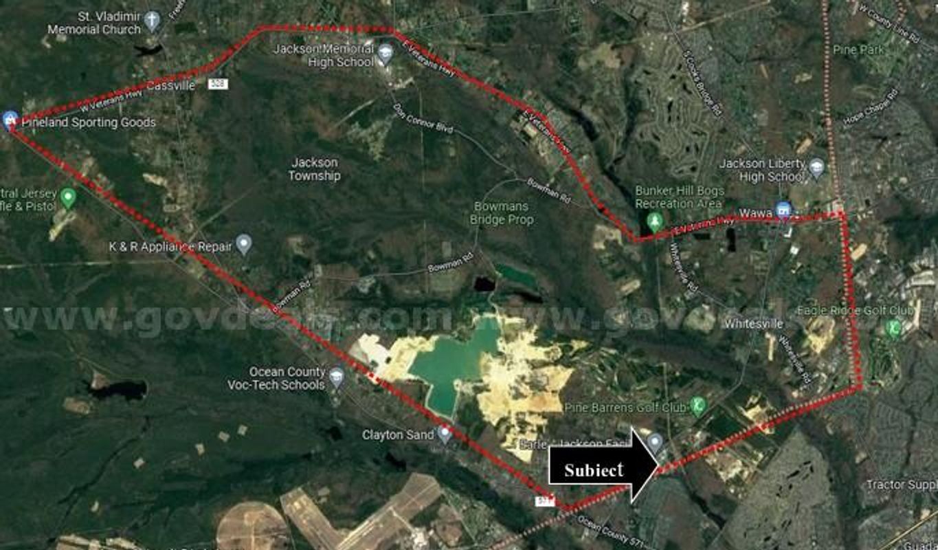 5.60+ Acre Parcel, Block 23003, Lot 5 - Vacant Land. Jackson Township, NJ