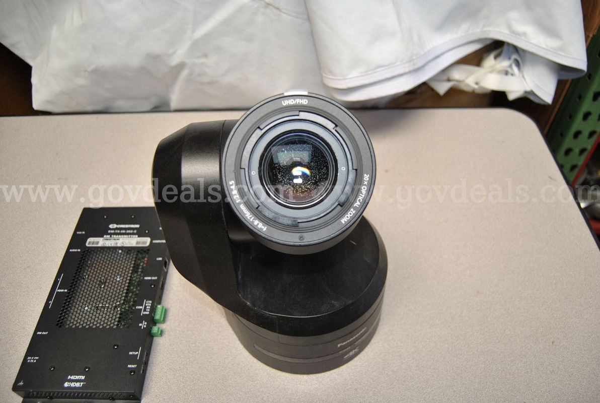 COSD - Panasonic Professional PTZ Camera & Creston AV Equipment Lot