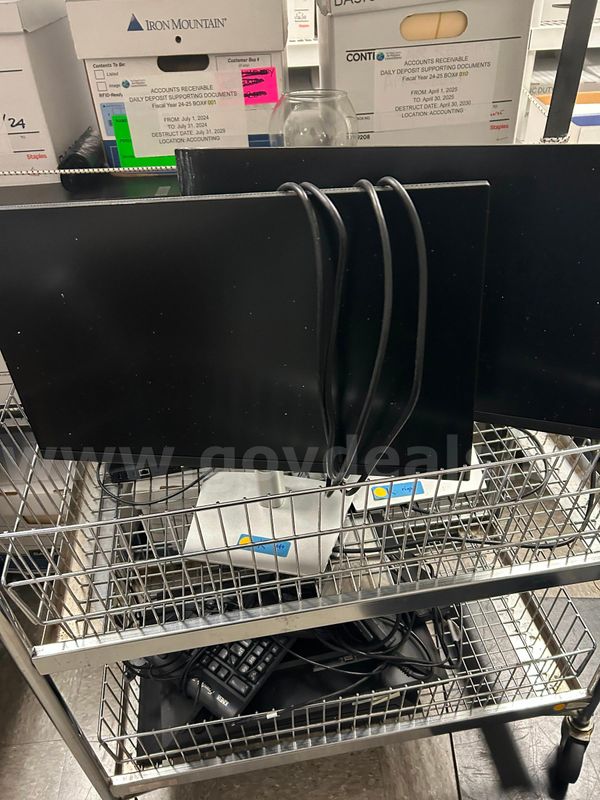 smaller monitors on bases