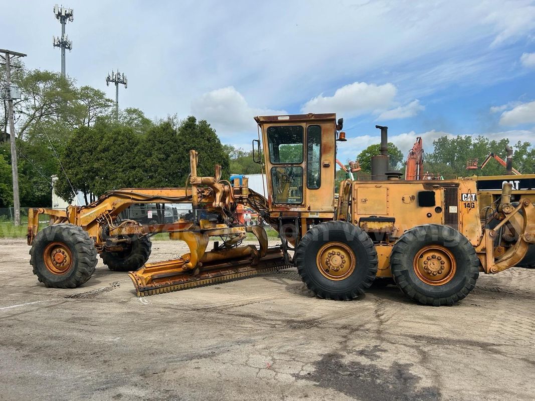 1987 CAT 14G Motor Grader w/Ripper