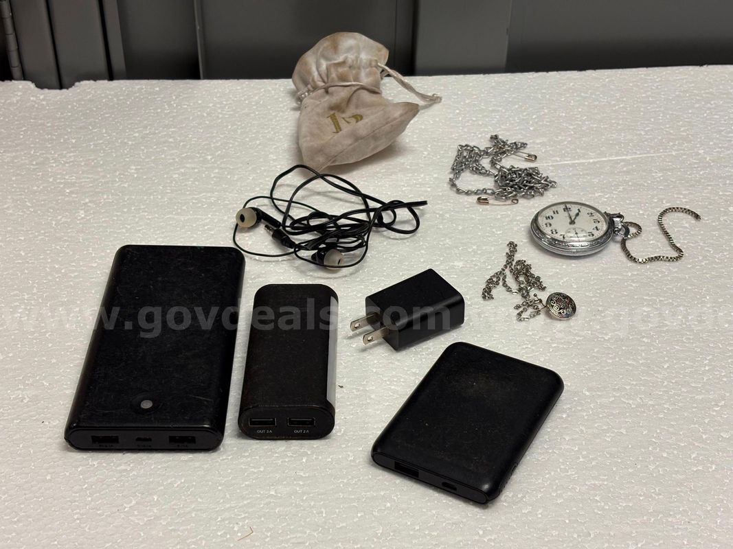 Portable Chargers & Pocket Watch