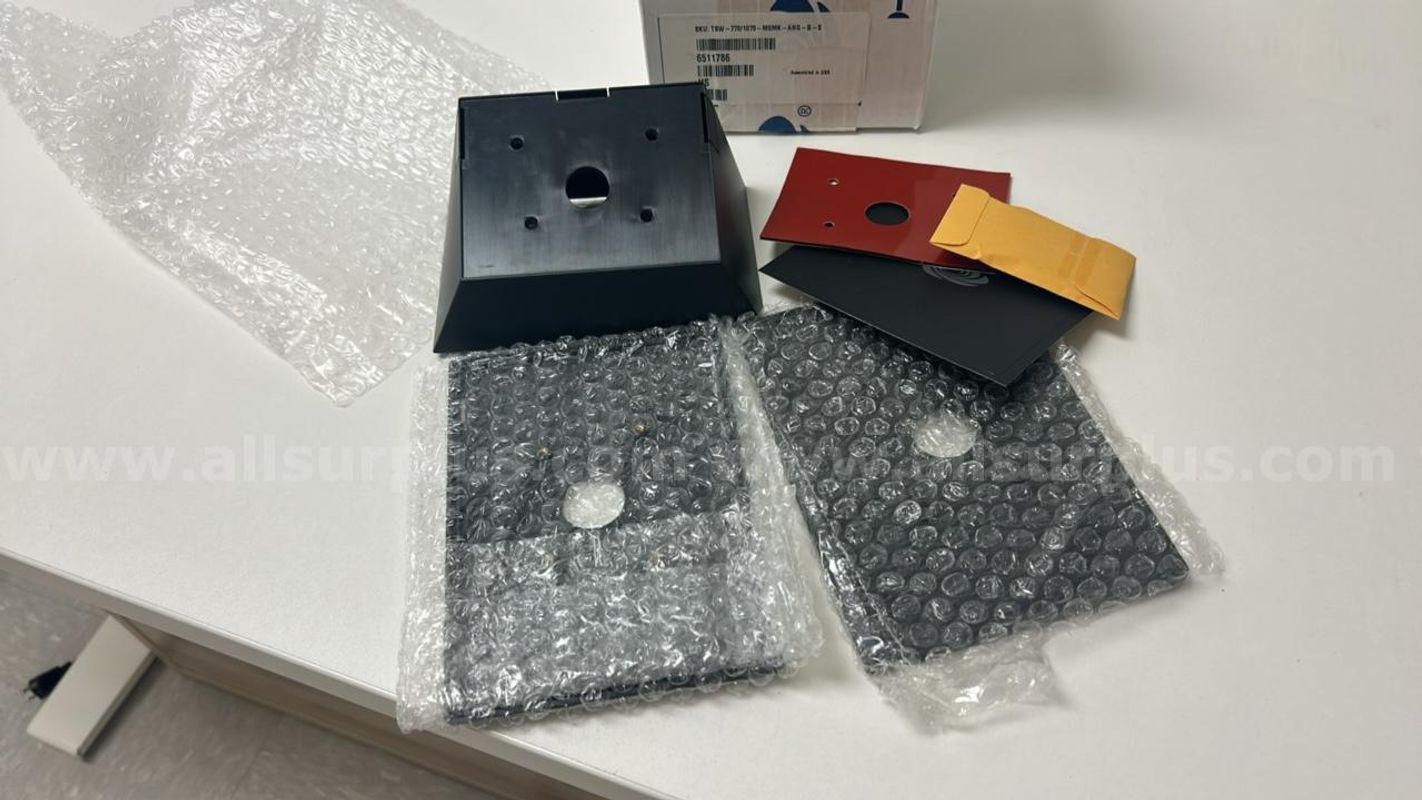 Lot of 4 Crestron Multisurface Mount kit for TSW-770 and TSW-1070 Series