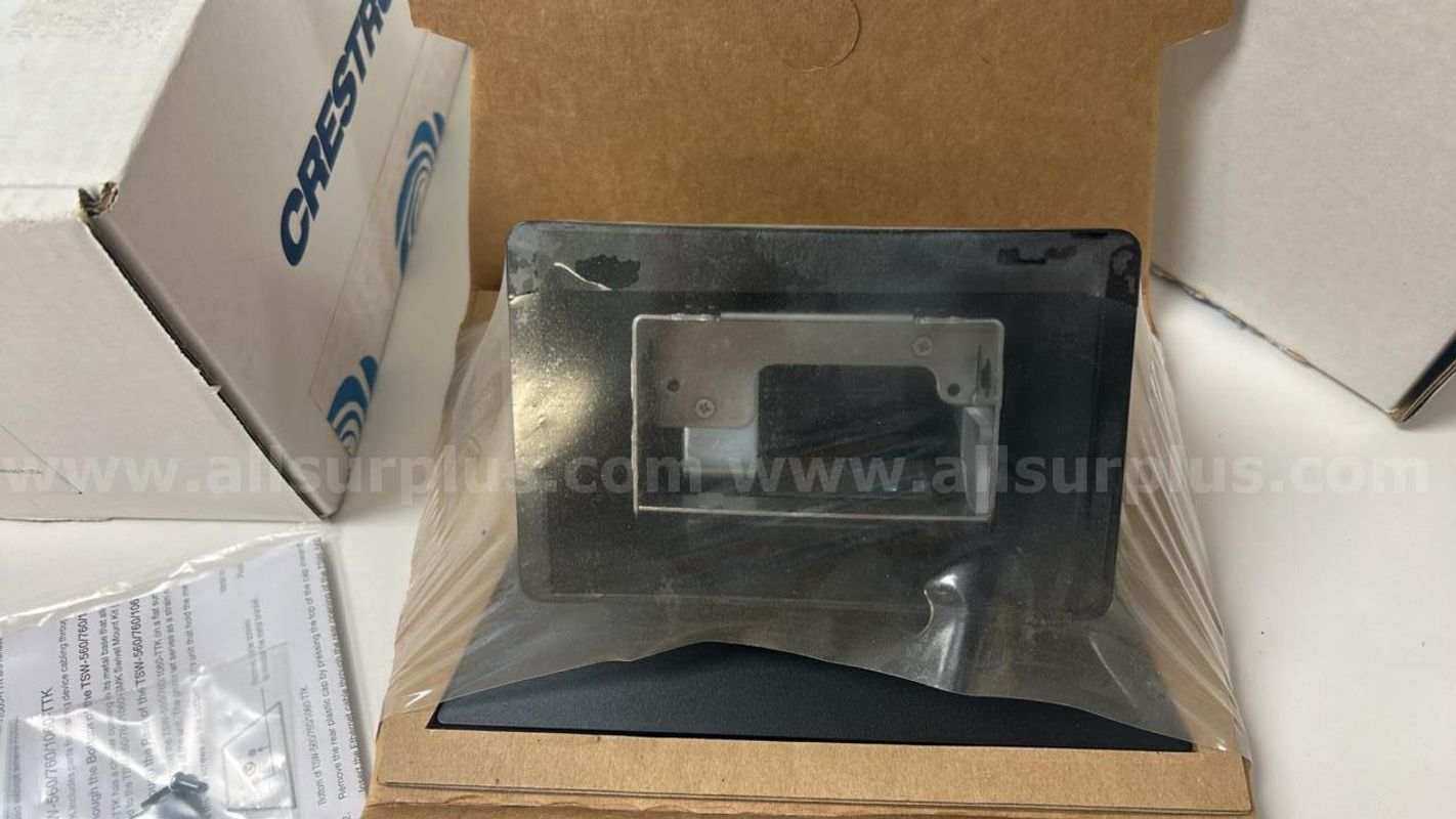 Lot of 2 Crestron Table top and Swival Mount Kit for TSW560/760/1060-TTK and SMK
