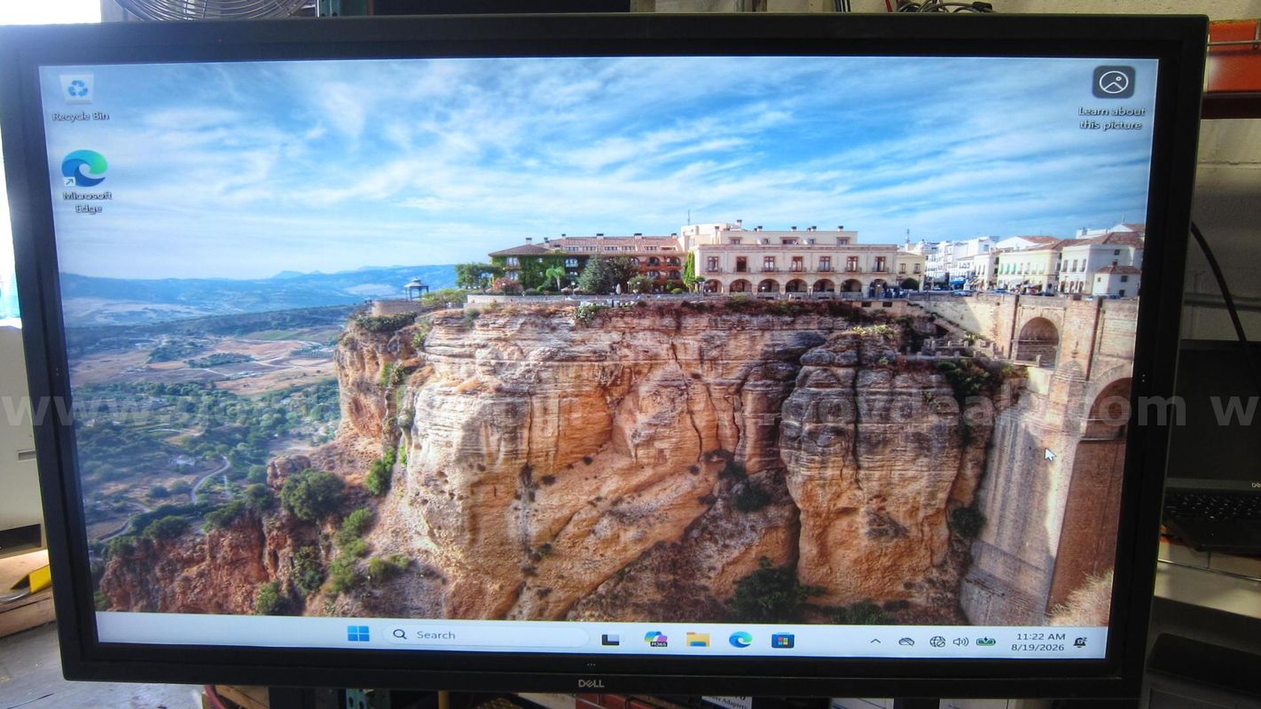 Dell C5518QT 4K UHD interactive touch monitor with stand