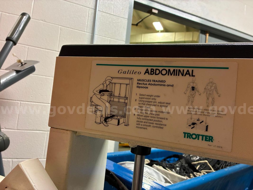Trotter Abdominal Crunch Machine