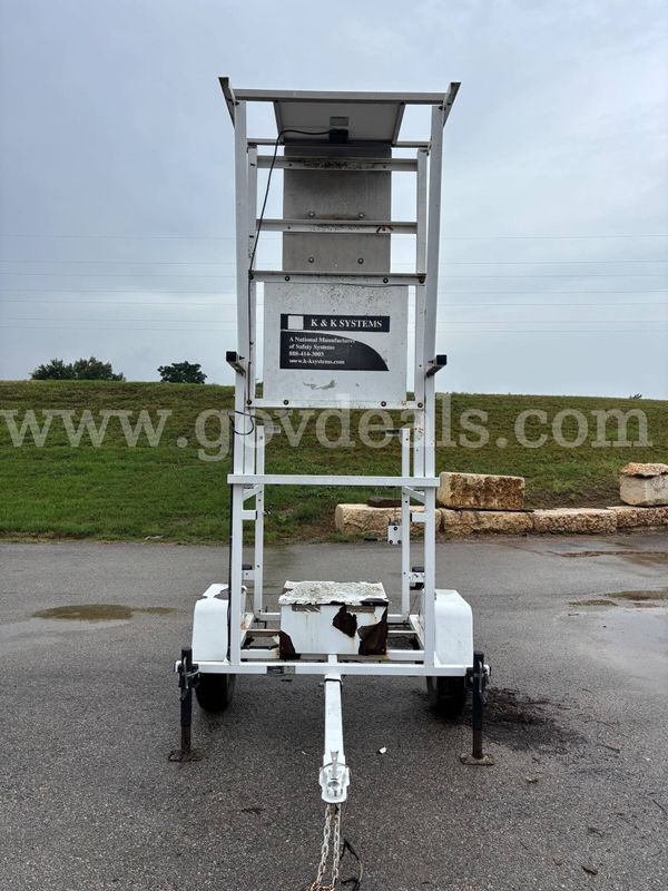 Radar detector trailer