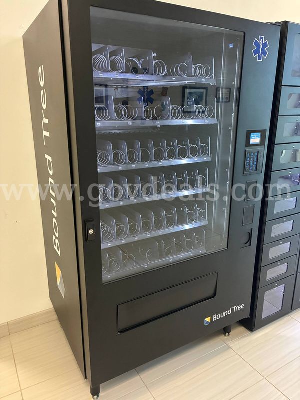 U-Cap it inventory machines- 2 machines and locker