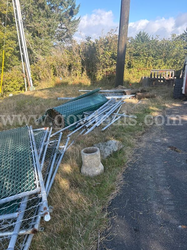 Metal Fencing: chain link, gates, posts